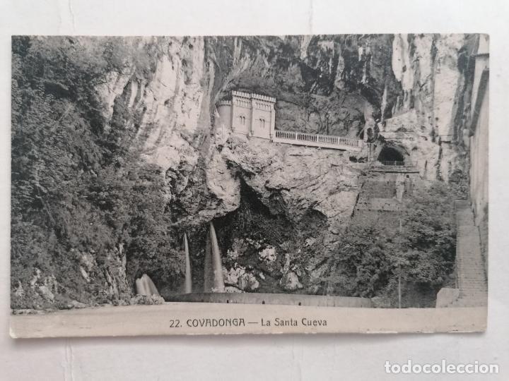Cartes Postales: POSTAL COVADONGA, LA SANTA CUEVA, N&ordm; 22