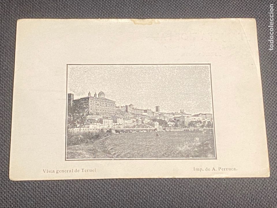 Postales: TERUEL- VISTA GENERAL.IMP. DE A. PERRUCA. sin circular - Foto 1