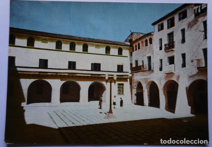 Postales: Hijar (Teruel), 2 postales usadas del a&ntilde;o 1968 - Foto 3
