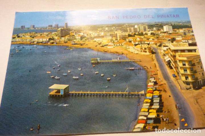 Postkarten: postal s.pedro de pinatar-mar menor playa lo pagan-circulada