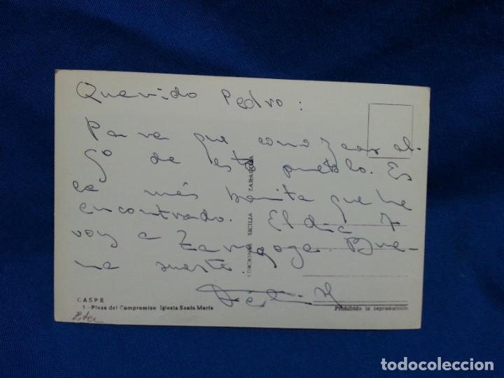 Postales: CASPE, ZARAGOZA, ARAG&Oacute;N - Foto 2