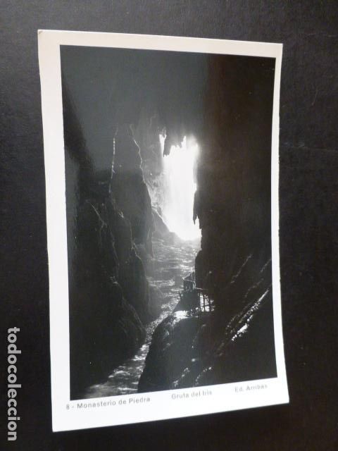 Postales: MONASTERIO DE PIEDRA ZARAGOZA GRUTA DEL IRIS - Foto 1