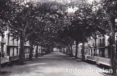 Postales: POSTAL BARBASTRO PASEO DEL GENERALISIMO - Foto 1