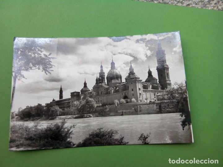 Postales: ZARAGOZA POSTAL ANTIGUA BLANCO Y NEGRO - Foto 2