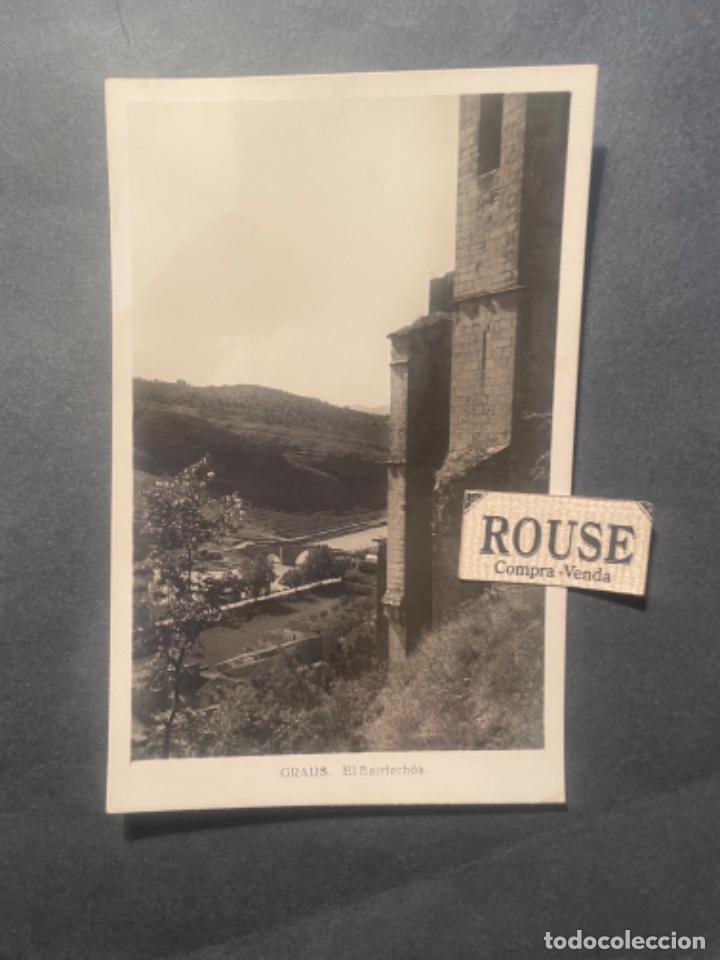 Postales: GRAUS - EL BARRIECH&Oacute;S - 14X9 CM. - Foto 1