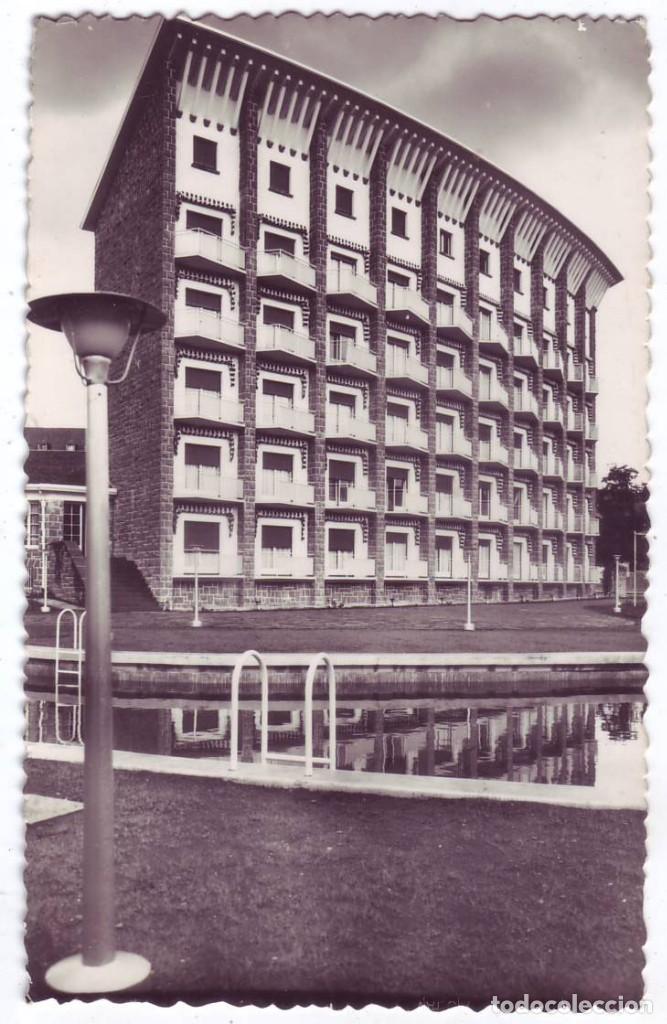 Postales: Jaca (Huesca): Gran Hotel. Ediciones Sicilia. Circulada (A&ntilde;os 50)