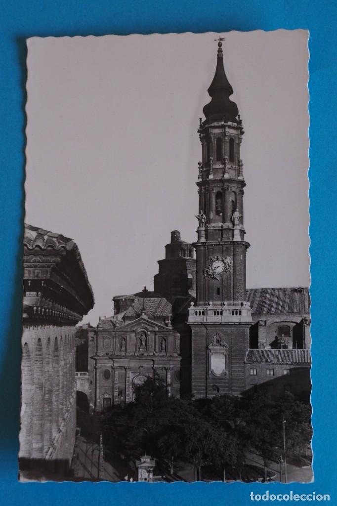 Postales: POSTAL DE ZARAGOZA: CATEDRAL DE LA SEO - Foto 1