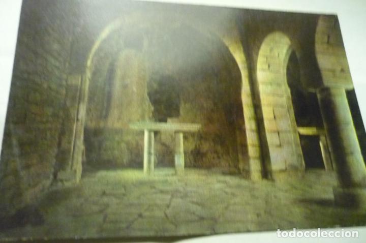 Postales: postal s.juan de la pe&ntilde;a-iglesia mozarabe cm