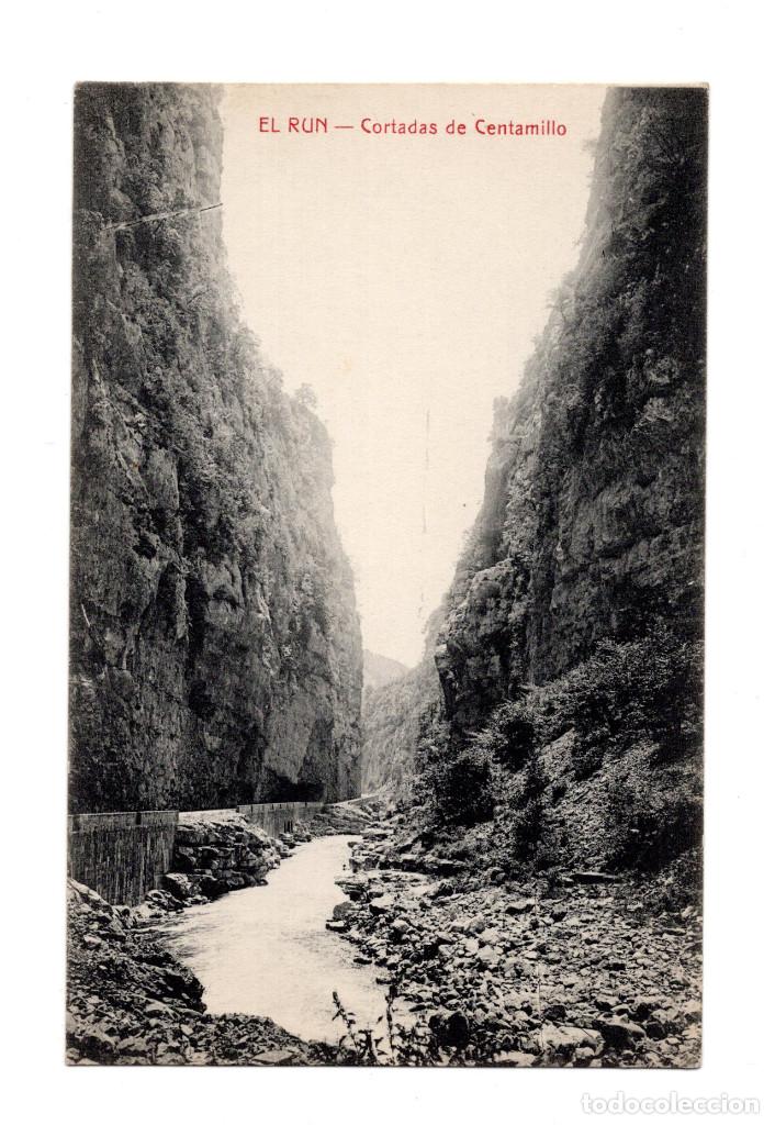 Postales: EL RUN.(HUESCA).- CORTADAS DE CENTAMILLO. - Foto 1