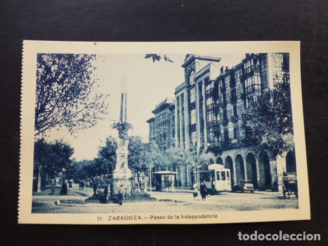 Postales: ZARAGOZA PASEO DE LA INDEPENDENCIA - Foto 1