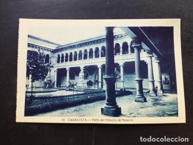 Postales: ZARAGOZA PATIO DEL PALACIO DE MUSEOS - Foto 1