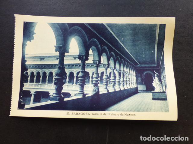 Postales: ZARAGOZA GALERIA DEL PALACIO DE MUSEOS - Foto 1