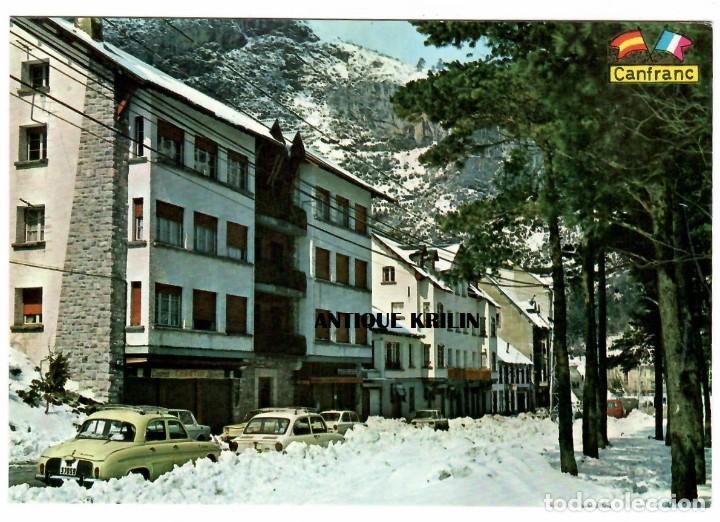 Postales: CANFRANC N&ordm; 48 ESTACION / FOTO PE&Ntilde;ARROYA
