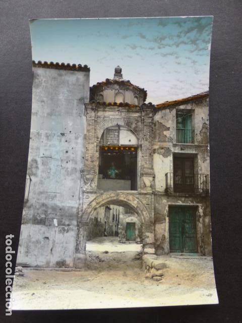 Postales: ESCATRON ZARAGOZA ARCO DE SANTA AGUEDA - Foto 1