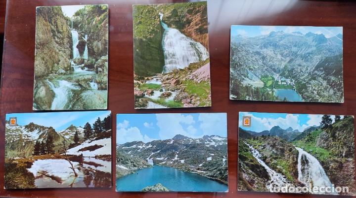 Postales: LOTE 7 POSTALES DEL PIRINEO ARAGON&Eacute;S, VALLE HECHO Y BALNEARIO PANTICOSA