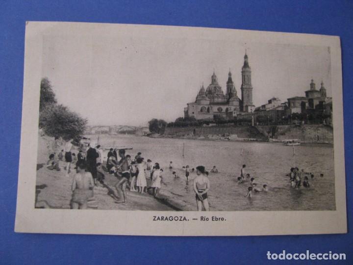 Postales: POSTAL DE ZARAGOZA. RIO EBRO. M. ARRIBAS.
