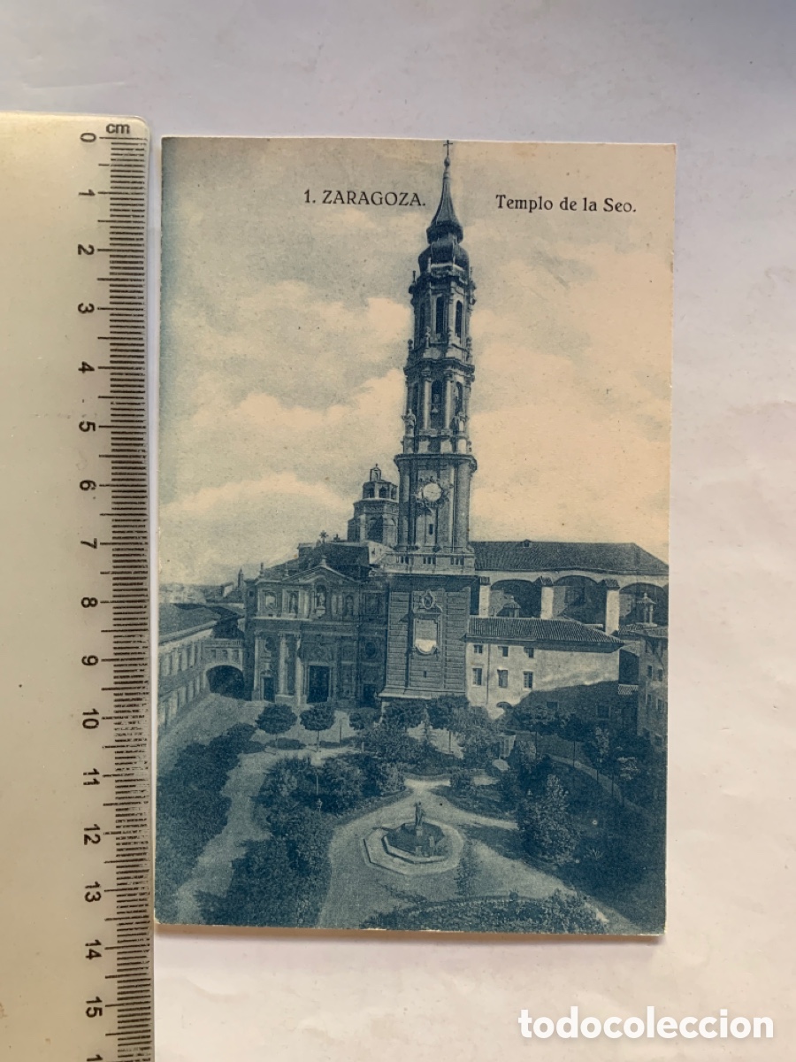 Postales: POSTAL. ZARAGOZA. TEMPLO DE LA SEO. - Foto 1