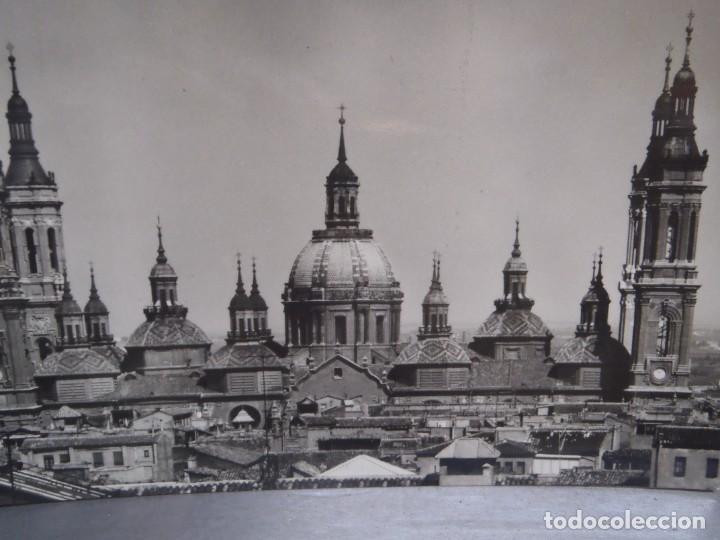 Postales: ZARAGOZA - TORRES DE LA BASILICA - Foto 1