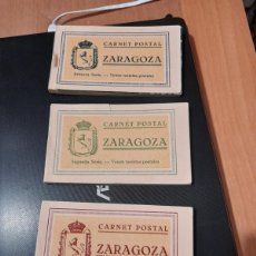 Postales: 3 SERIES DE POSTALES DE ZARAGOZA. Lote 365893751