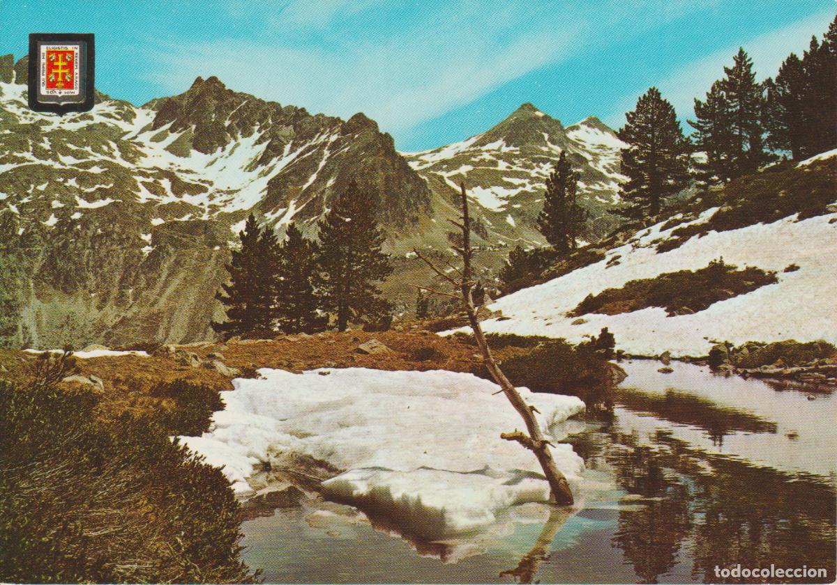 Postales: (1646) BALNEARIO DE PANTICOSA. VALLE DE TENA. LAGOS AZULES ... SIN CIRCULAR