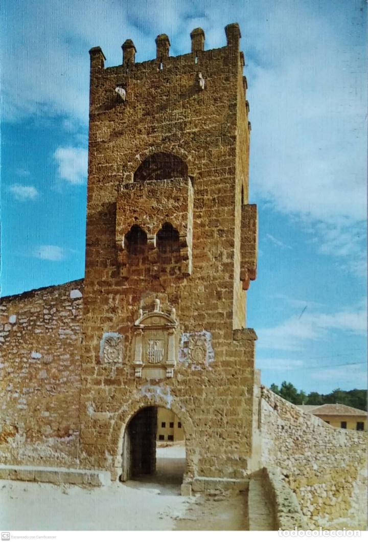 Postales: Monasterio de Piedra. 9 Torre del Homenaje, siglo XII. Ediciones Sicilia. Nueva. Color.