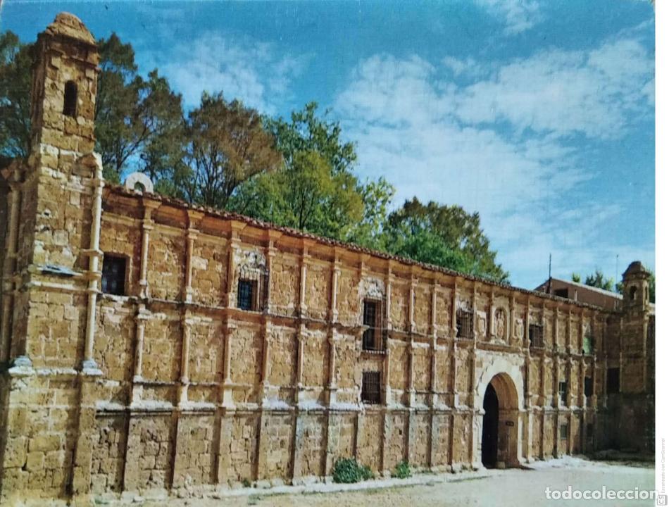 Postales: Monasterio de Piedra. 10 Fachada del Palacio Abacial. Ediciones Sicilia. Nueva. Color.