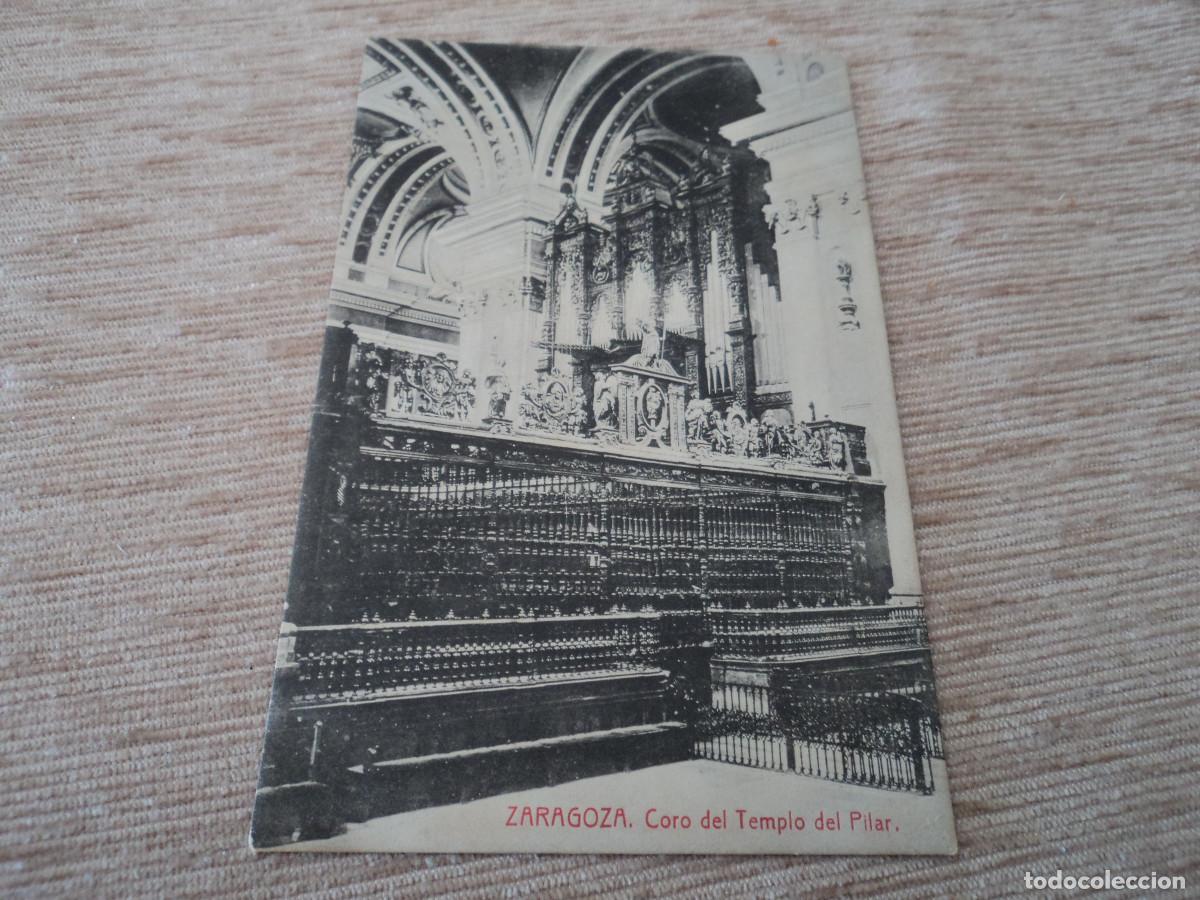 Postales: ZARAGOZA. CORO DEL TEMPLO DEL PILAR. THOMAS - Foto 1