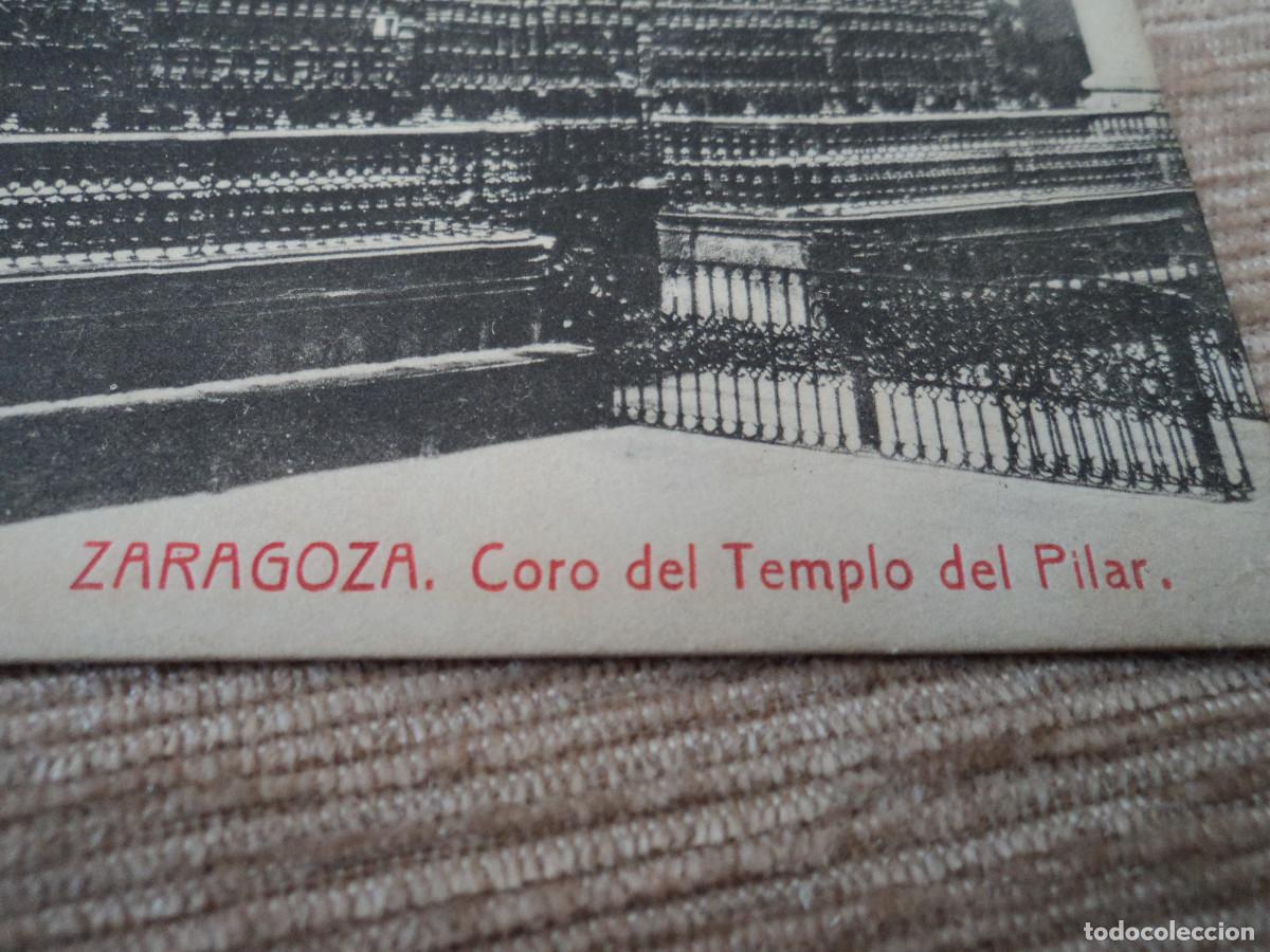 Postales: ZARAGOZA. CORO DEL TEMPLO DEL PILAR. THOMAS - Foto 2