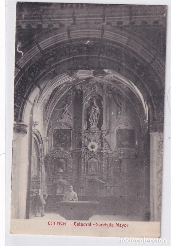 Postales: Cuenca Catedral Sacrist&iacute;a Mayor. Escrita Sin circular. - Foto 1