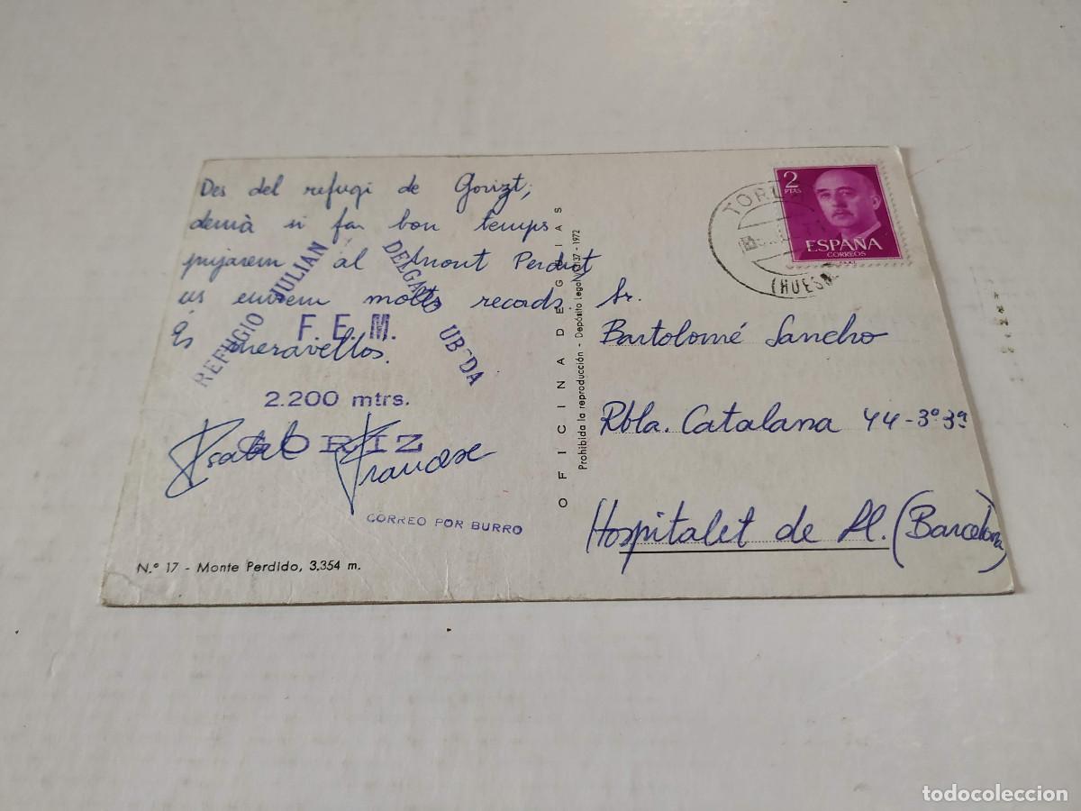 Postales: HUESCA - POSTAL MONTE PERDIDO - Foto 2