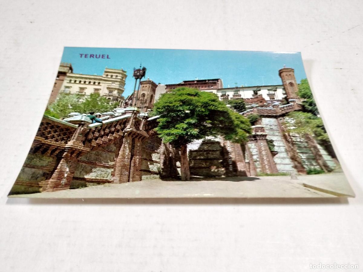 Postales: TERUEL - POSTAL TERUEL - LA ESCALINATA - Foto 1