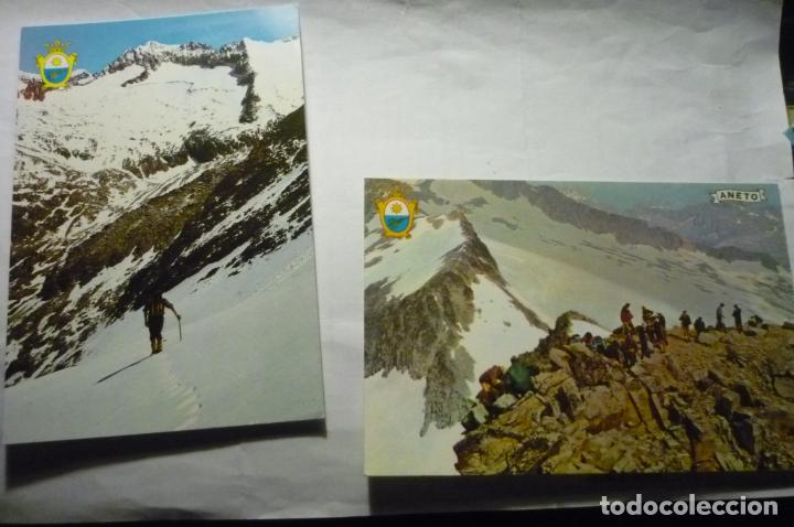Postales: lote postales benasque-paso mahoma pico aneto cm