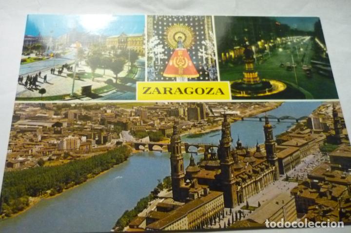 Postales: postal zaragoza.-varios aspectos circulada cm