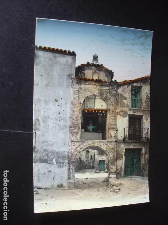 Postales: ESCATRON ZARAGOZA ARCO DE SANTA AGUEDA - Foto 1