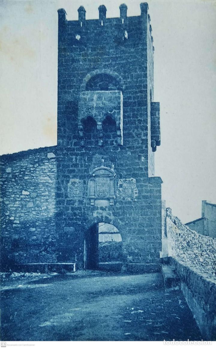 Postales: Monasterio de Piedra. 1 Torre del Homenaje . M. Arribas. Nueva. Blanco/Negro
