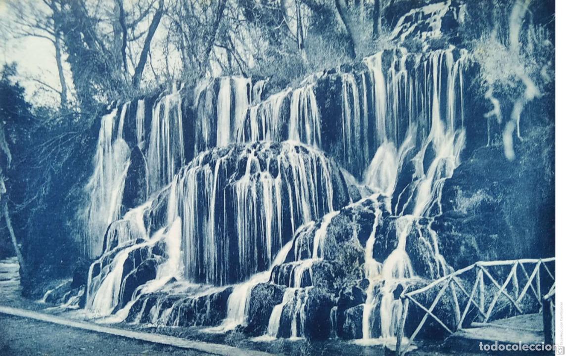 Postales: Monasterio de Piedra. 8 Cascada Iris. M. Arribas. Nueva. Blanco/Negro