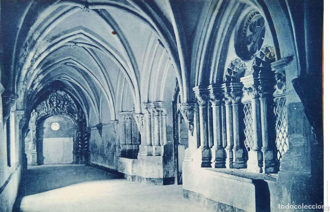 Postales: Monasterio de Piedra. 4 Sala Capitular. M. Arribas. Nueva. Blanco/Negro