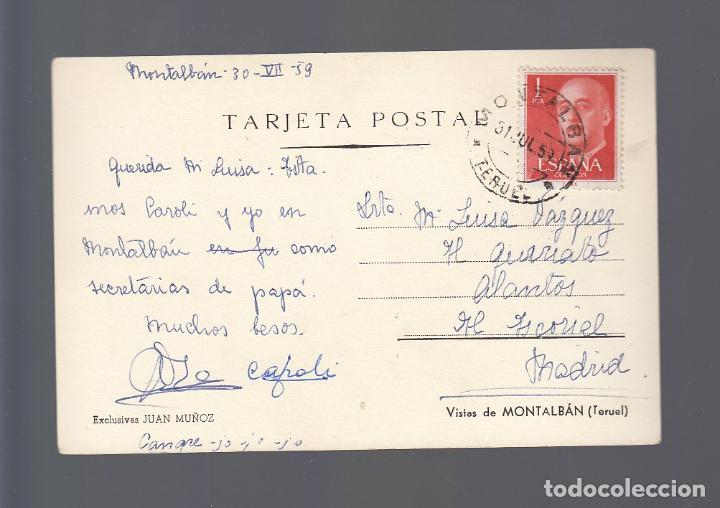 Postales: MONTALBAN (TERUEL) - Foto 2