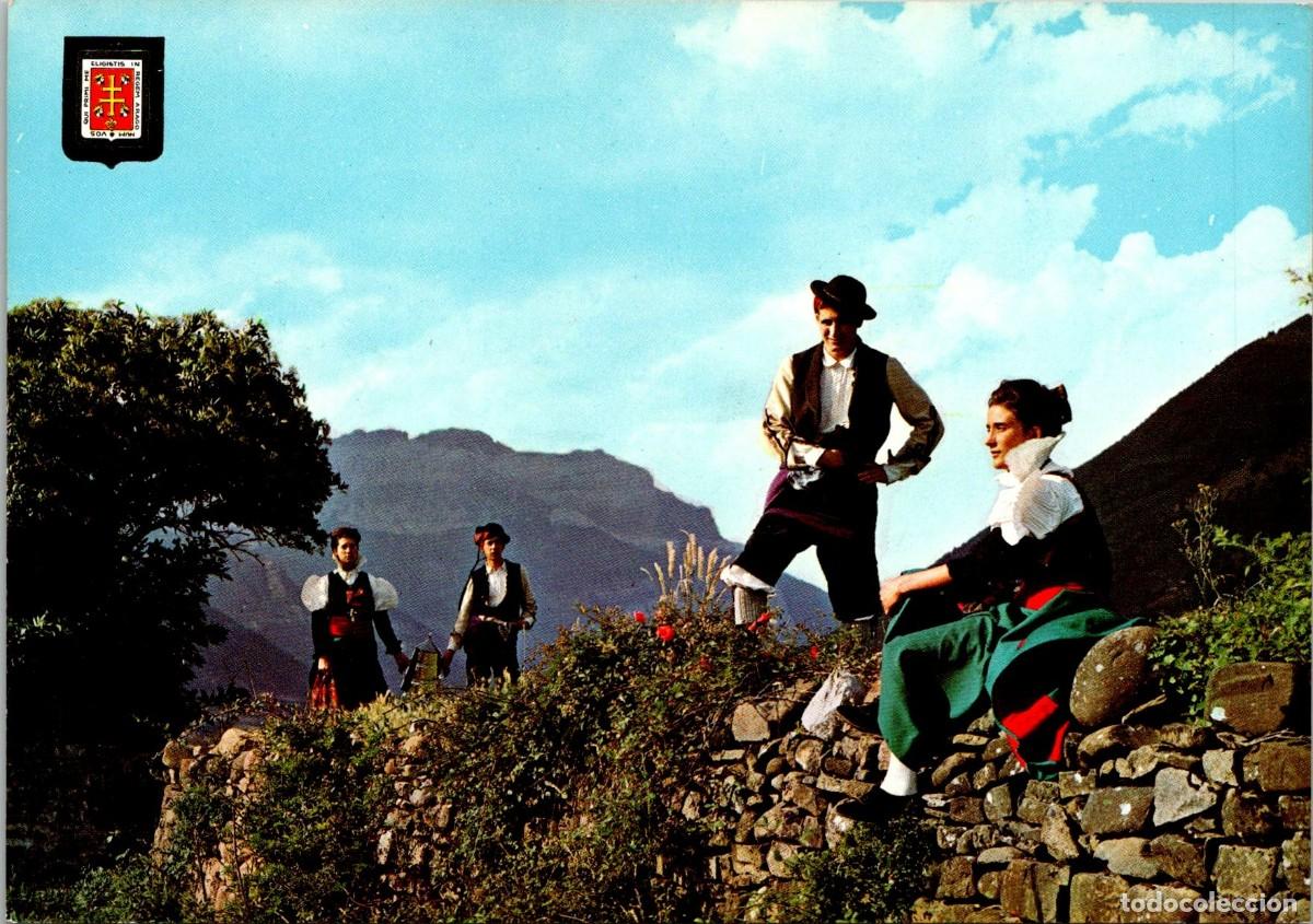Postales: Pirineo Aragon&eacute;s - Jacetania T&iacute;pica - Parejas de Chesos - Escudo de Oro n&ordm; 1622 - 150x105mm aprox