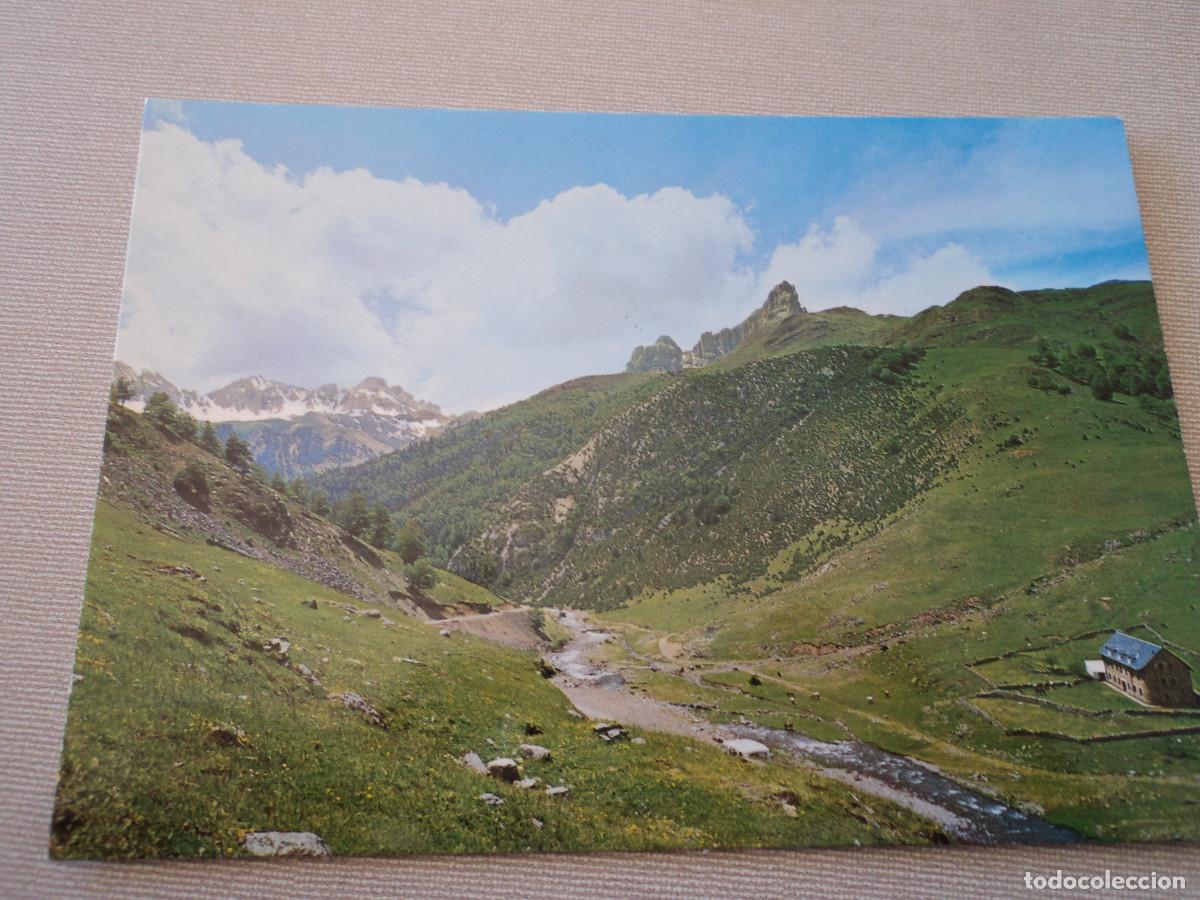 Postales: 9 hecho, pirineo aragones, valle de oza refugio de la miina, ed. sicilia