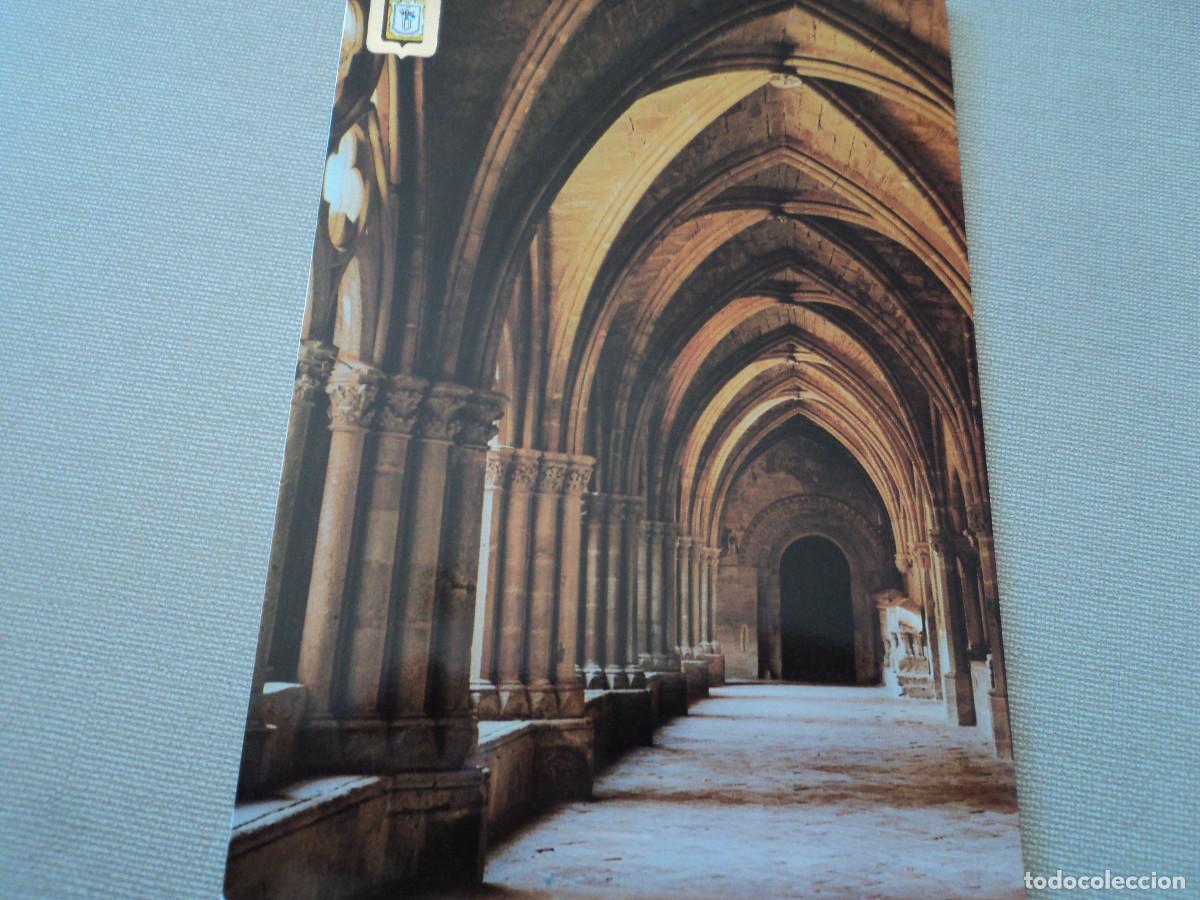 Postales: 5 santa maria de veruela, claustro gotico y puerta del miserere, ed.escudo de oro