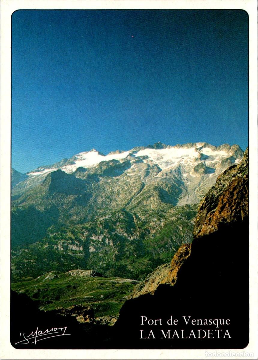 Cartes Postales: Port de Venasque - La Maladeta et le pic d'Aneto - Ed. J. Masson n&ordm; 572 (Francia) - 148x105mm