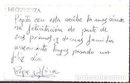 Postales: ANTIGUA POSTAL MEQUINENZA - Foto 2