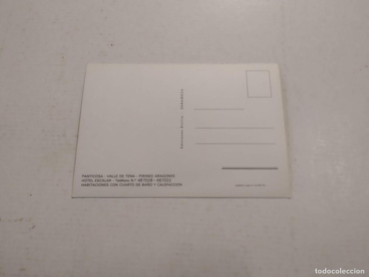 Postales: HUESCA - POSTAL PANTICOSA - HOTEL ESCALAR - Foto 2