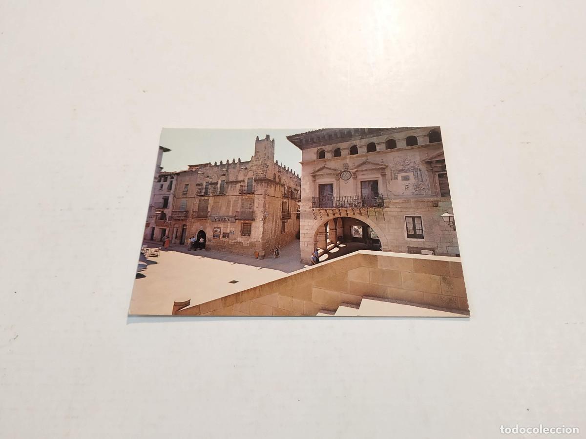 Postales: TERUEL - POSTAL VALDERROBRES - PLAZA DE ESPA&Ntilde;A - Foto 1
