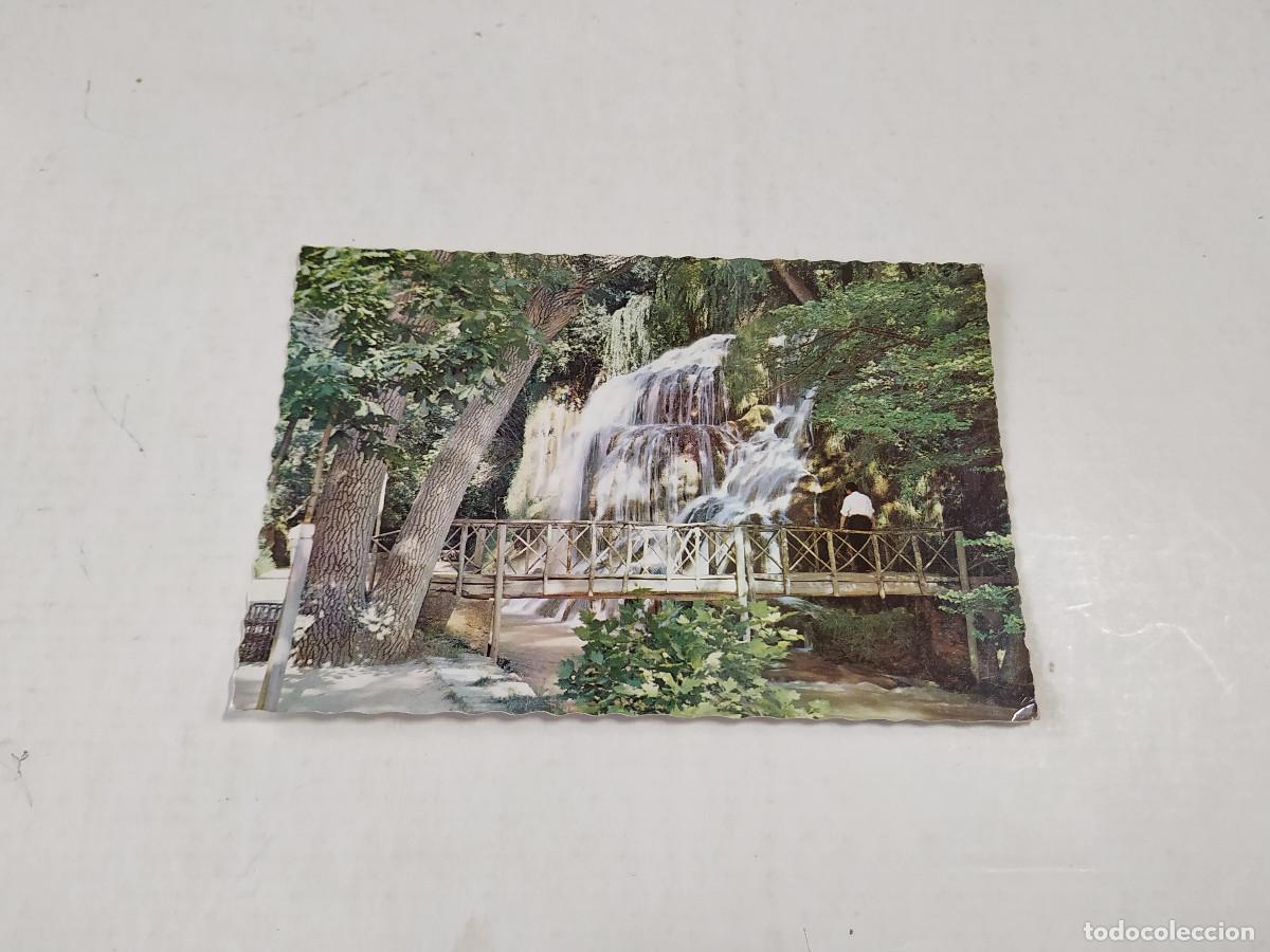 Postales: ZARAGOZA - POSTAL MONASTERIO DE PIEDRA - CASCADA DEL IRIS - Foto 1
