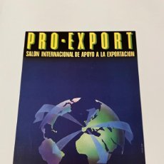 Postales: POSTAL FERIA PRO-EXPORT 1989 ZARAGOZA. Lote 379154634