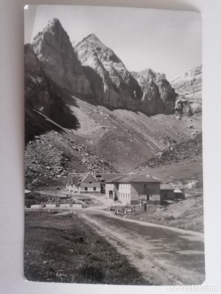 Postales: POSTAL CANFRANC, CAMPAMENTO DE RIO SETA Y PICO DEL AGUILA, N&ordm; 62