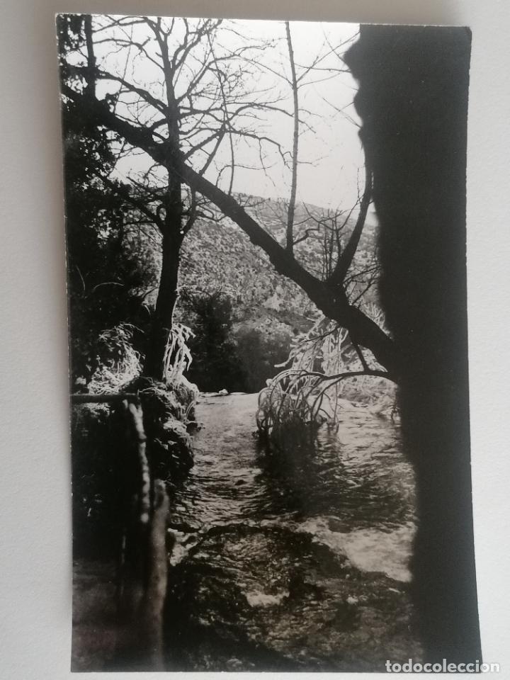 Postales: POSTAL MONASTERIO DE PIEDRA, ARRANQUE COLA DE CABALLO, FEBRERO 1954