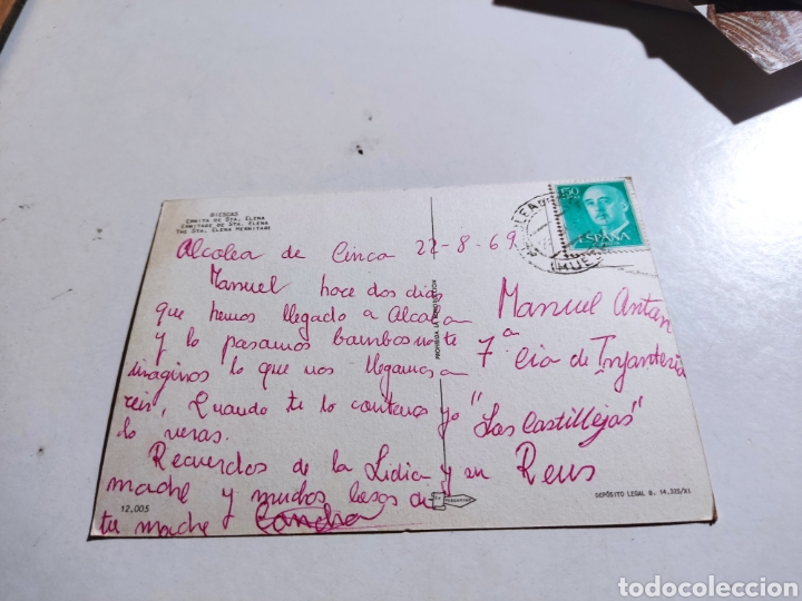 Postales: Postal biescas ermita de Sra Elena - Foto 2